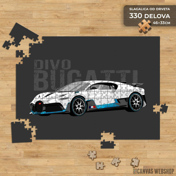Slagalica Bugati Divo Vector