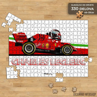 Slagalica Charles Lecrerc Ferrari