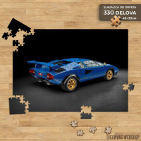 Slagalica Countach plavi
