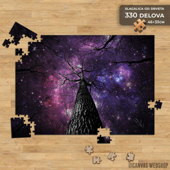 Slagalica Crno drvece