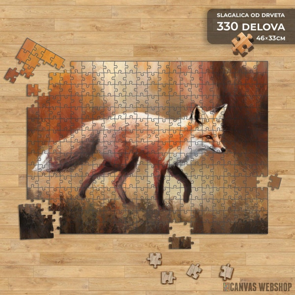 Slagalica Crvena lisica Slagalica Crvena lisica