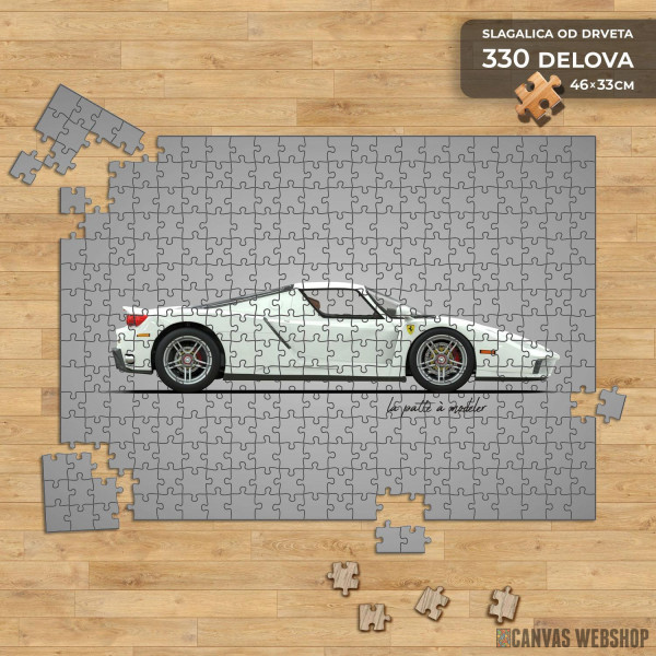 Slagalica Ferrari Enzo beli Slagalica Ferrari Enzo beli
