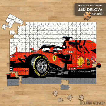 Slagalica Ferrari bolid