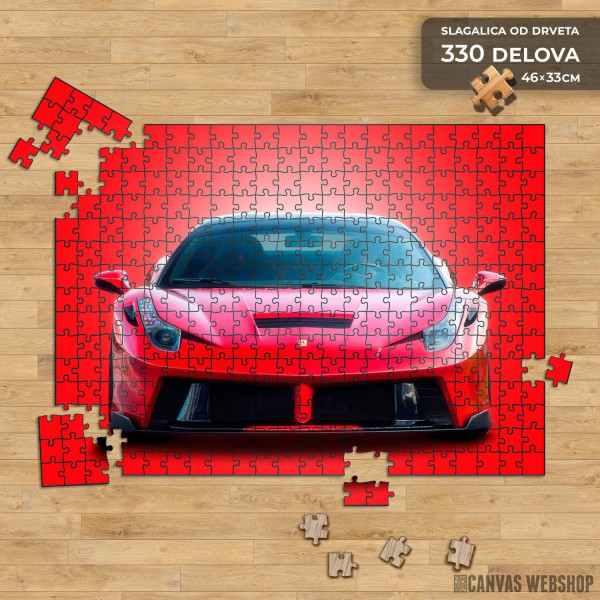 Slagalica Ferrari red Slagalica Ferrari red