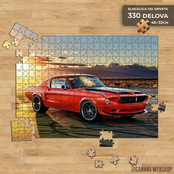 Slagalica Ford Mustang 1968 Slagalica Ford Mustang 1968