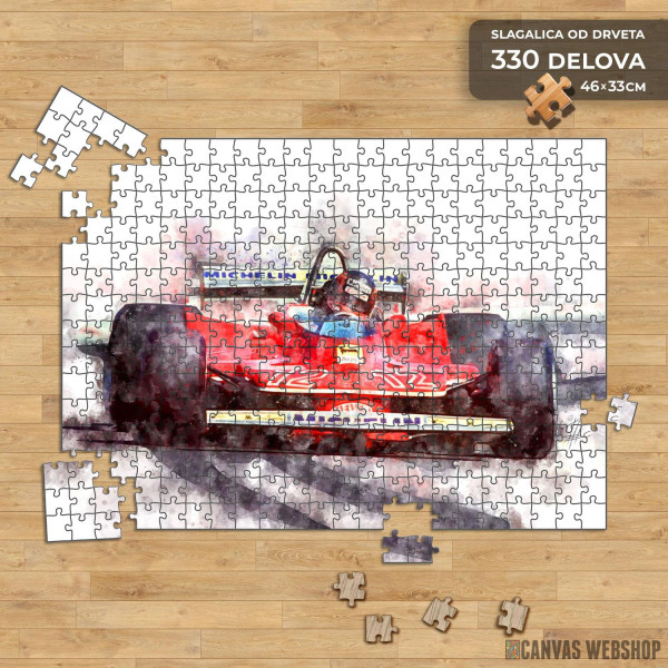 Slagalica Gilles Villeneuve 12 Slagalica Gilles Villeneuve 12