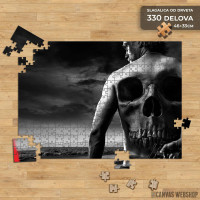 Slagalica Jax Teller lobanja