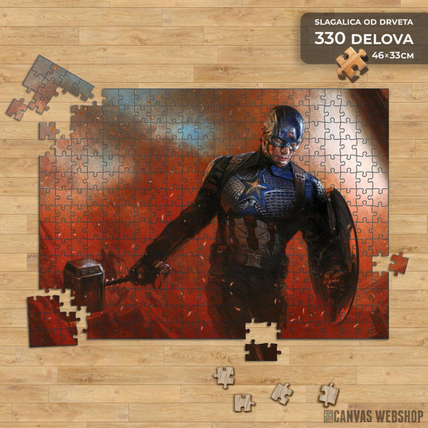 Slagalica Jedan jedini Captain America