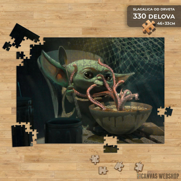 Slagalica Jedi svoju hranu