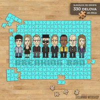 Slagalica Karakteri Breaking Bad