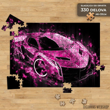 Slagalica Lambo neon Slagalica Lambo neon