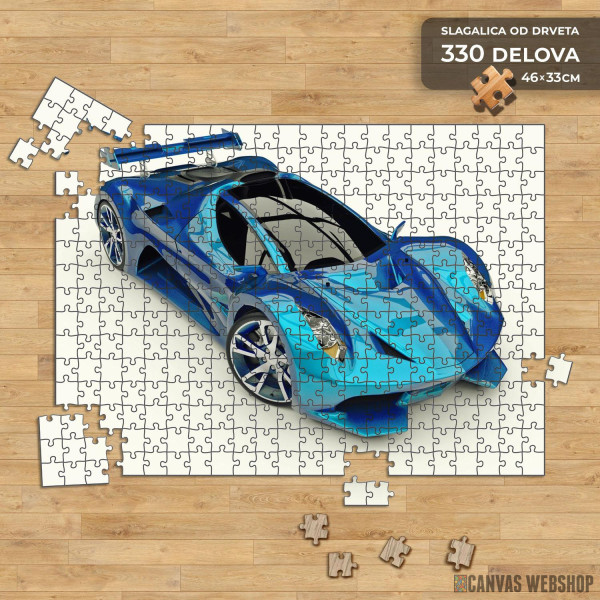 Slagalica Ledeni auto
