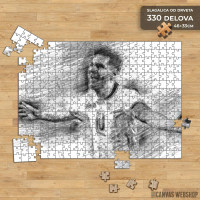 Slagalica Lionel Messi nacrt