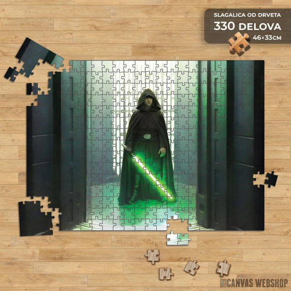 Slagalica Luke Skylwalker ulazi u sobu