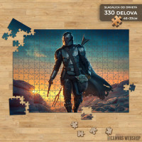 Slagalica Mandalorian zalazak sunca