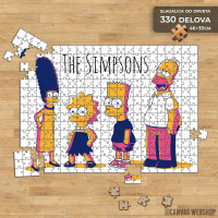 Slagalica Marge, Lisa, Bart i Homer