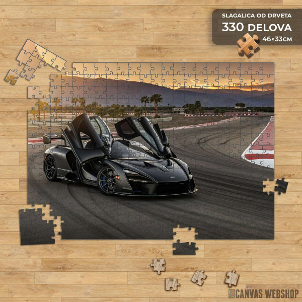 Slagalica McLaren crni