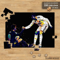 Slagalica Messi i Ronaldo