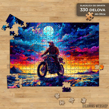 Slagalica Motorciklista