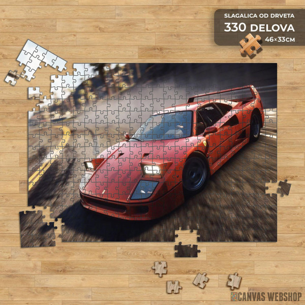 Slagalica Need for speed F40 drift Slagalica Need for speed F40 drift