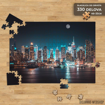 Slagalica New York at night Slagalica New York at night
