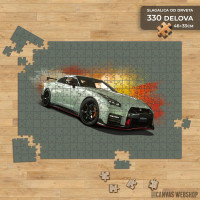 Slagalica Nissan GTR slika