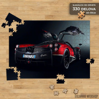 Slagalica Pagani Huayra krila Slagalica Pagani Huayra krila
