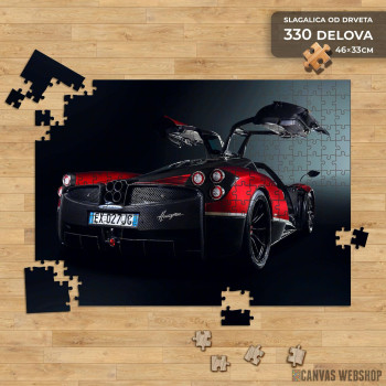 Slagalica Pagani Huayra krila Slagalica Pagani Huayra krila