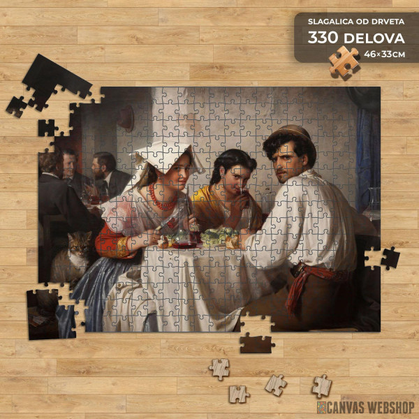 Slagalica Pogledi u rimskoj osteriji