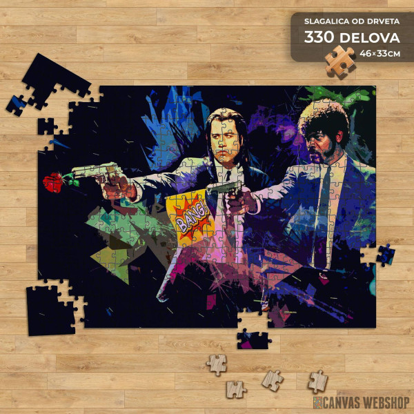 Slagalica Pulp Fiction Vincent and Jules Slagalica Pulp Fiction Vincent and Jules