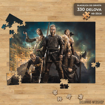 Slagalica Ragnar Floki Rollo Lagertha Aslaug Slagalica Ragnar Floki Rollo Lagertha Aslaug