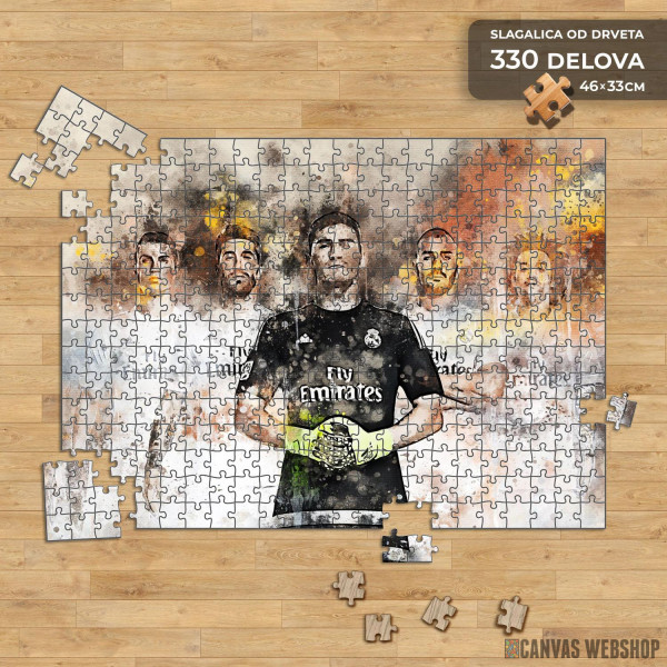 Slagalica Real Madrid tim