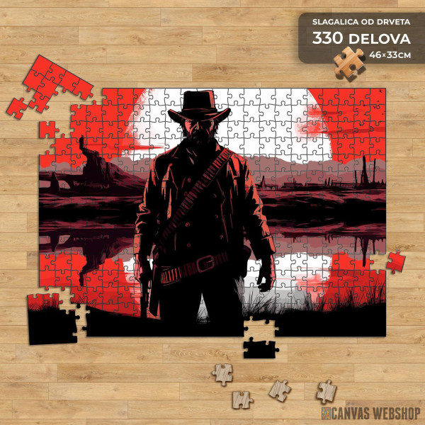 Slagalica Red Dead Redemption Arthur Morgan Slagalica Red Dead Redemption Arthur Morgan