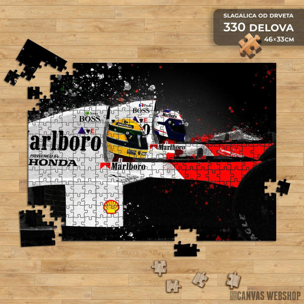 Slagalica Senna vs Prost 1989 Slagalica Senna vs Prost 1989