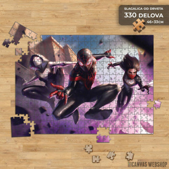 Slagalica Spiderman Morales Gwen Slagalica Spiderman Morales Gwen