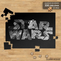 Slagalica Star Wars logo Slagalica Star Wars logo