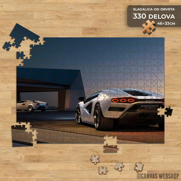 Slagalica Stari i novi Countach Slagalica Stari i novi Countach