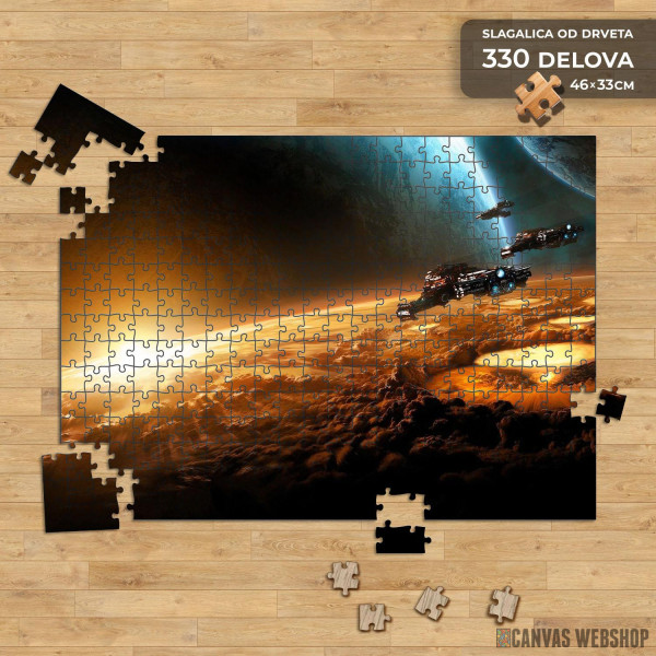 Slagalica Svemirski brodovi Slagalica Svemirski brodovi
