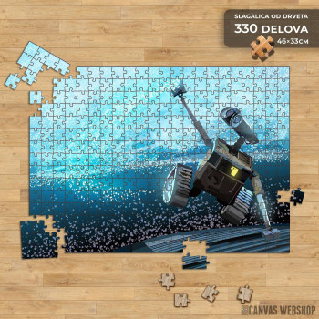 Slagalica Wall E i zvezde