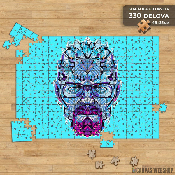Slagalica Walter White kristal Slagalica Walter White kristal