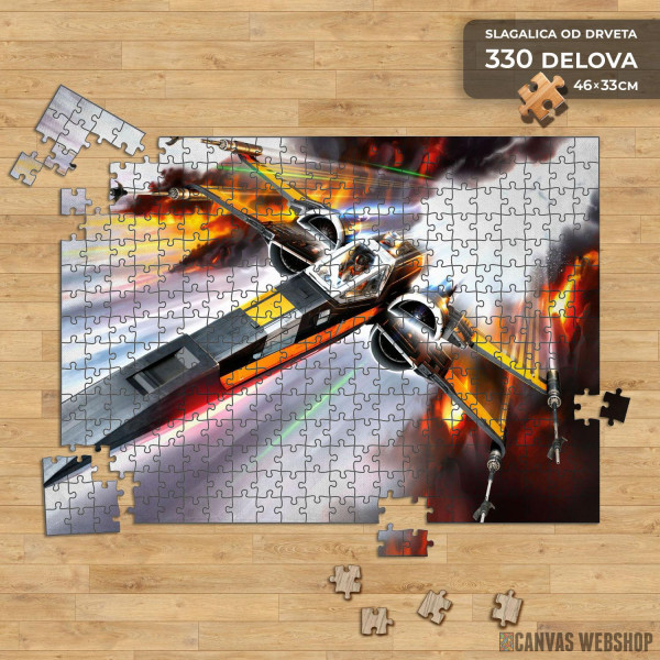 Slagalica X-Wing Poedameron