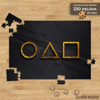 Slagalica Znakovi Squid Game