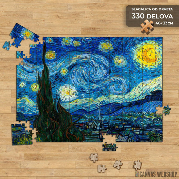 Slagalica Zvezdana noć, Van Gog Slagalica Zvezdana noć, Van Gog