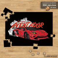 Slagalica crveni Aventador