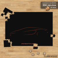Slagalica kontura Aventador