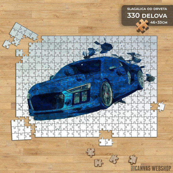 Slagalica plavi Audi Slagalica plavi Audi