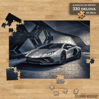 Slagalica sivi Aventador