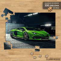 Slagalica zeleni Aventador