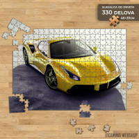 Slagalica žuti Ferrari Slagalica žuti Ferrari