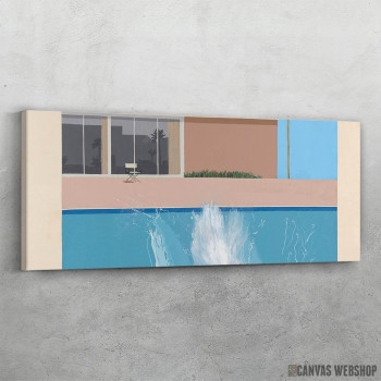 Slika A bigger splash david hockney 2c 1967